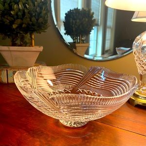 Waterford crystal Spirit of America 13” centerpiece bowl. Never used.